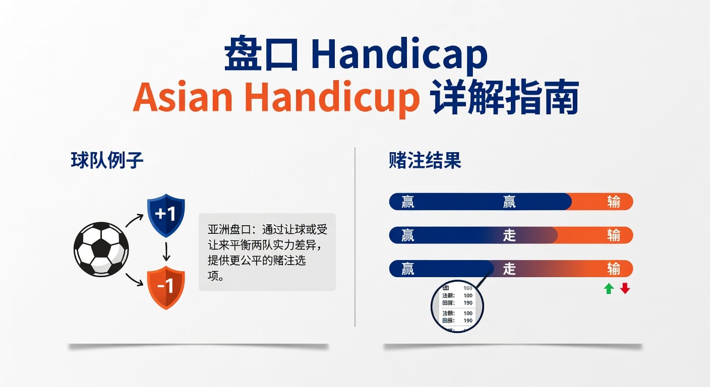 盘口 handicap asian handicap 实战解读与投注技巧