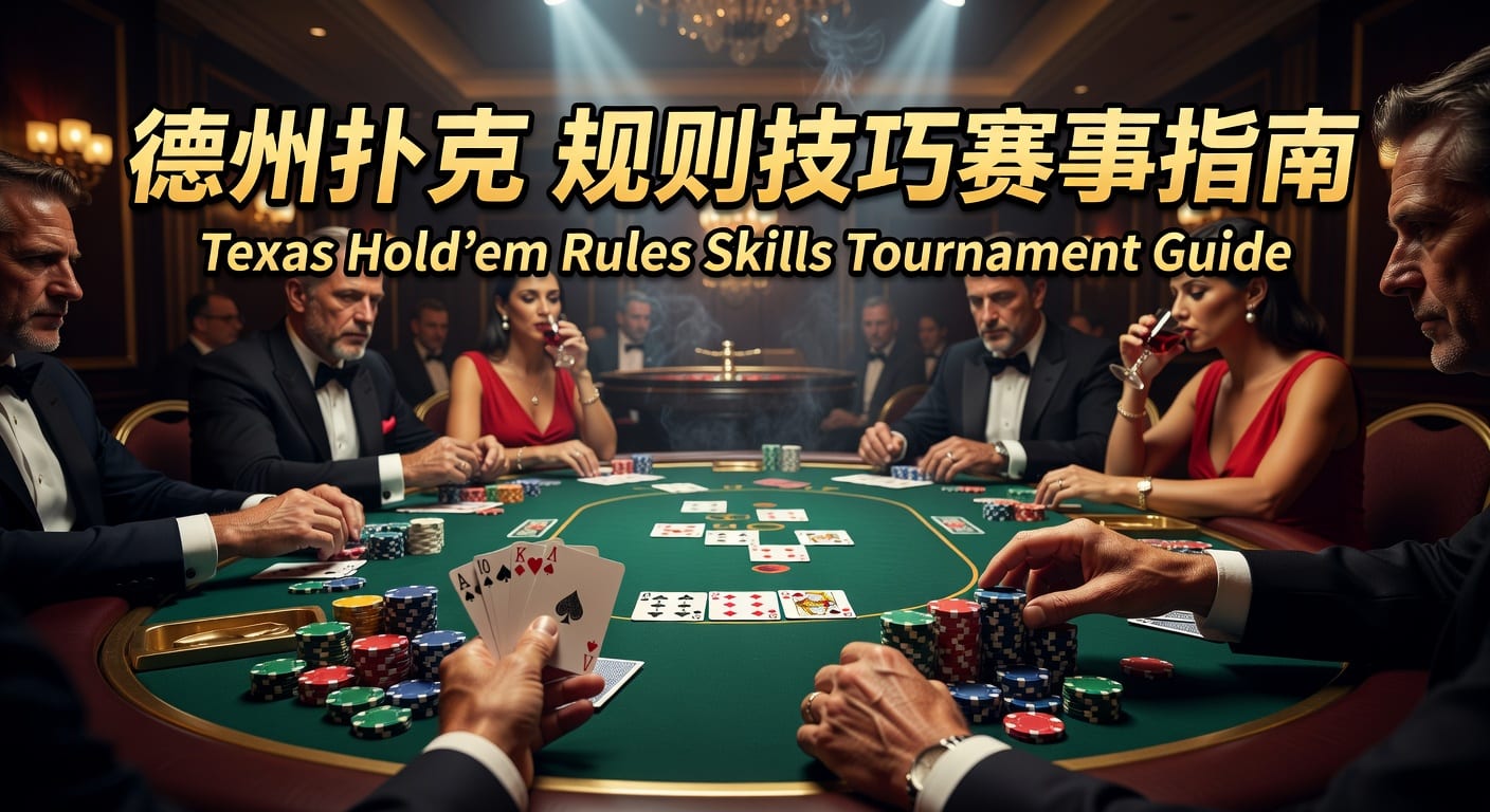 德州扑克实战入门到进阶：规则与读牌思路