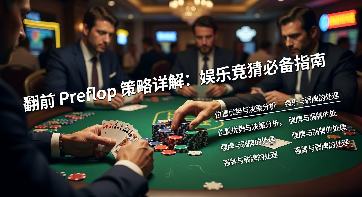 翻前 preflop：起手牌决策与范围分析