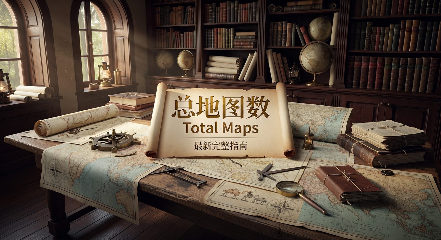 总地图数 Total Maps｜赛事地图统计与解读