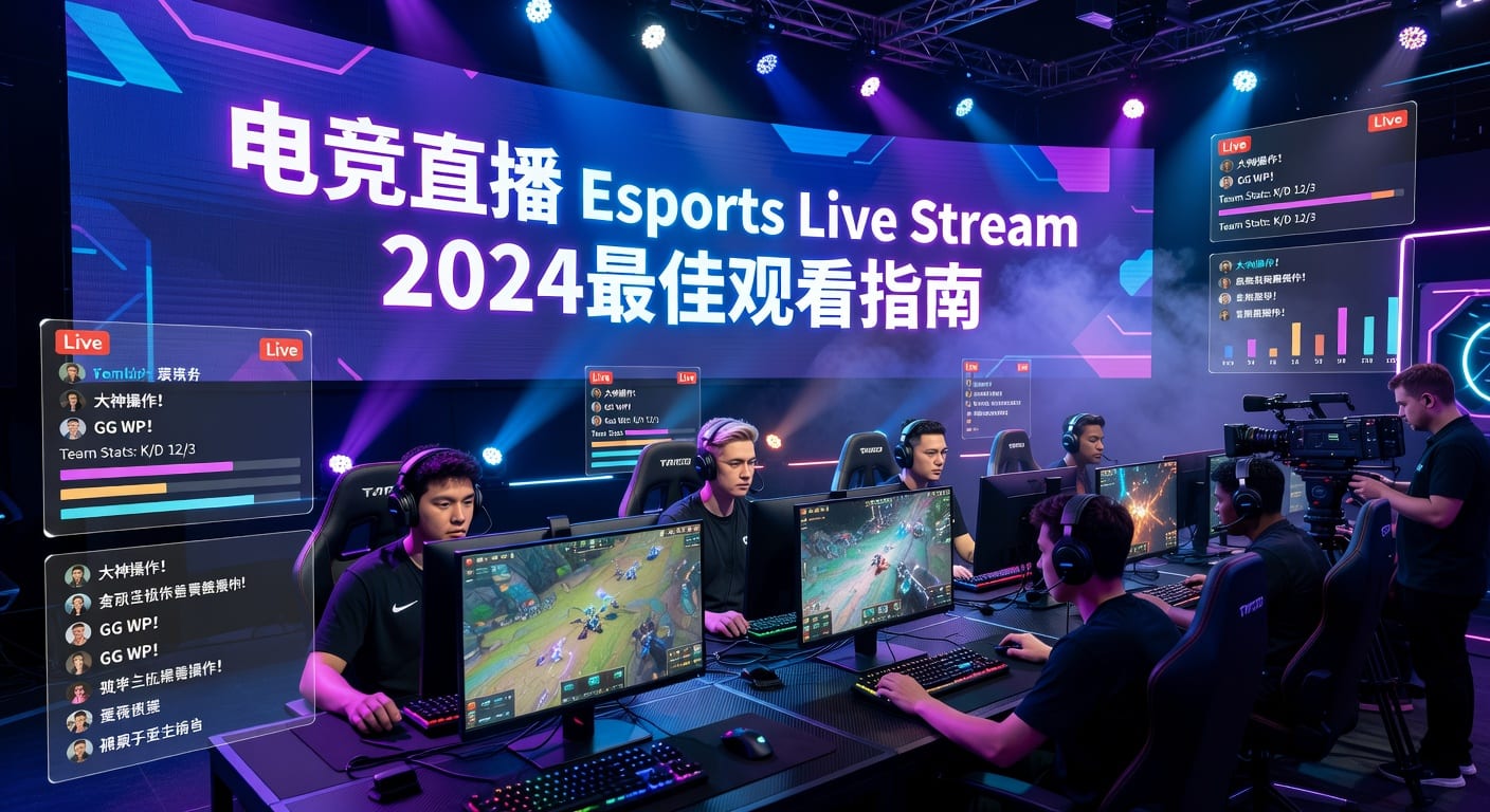 电竞直播 Esports Live Stream 2026年观赛与判断指南