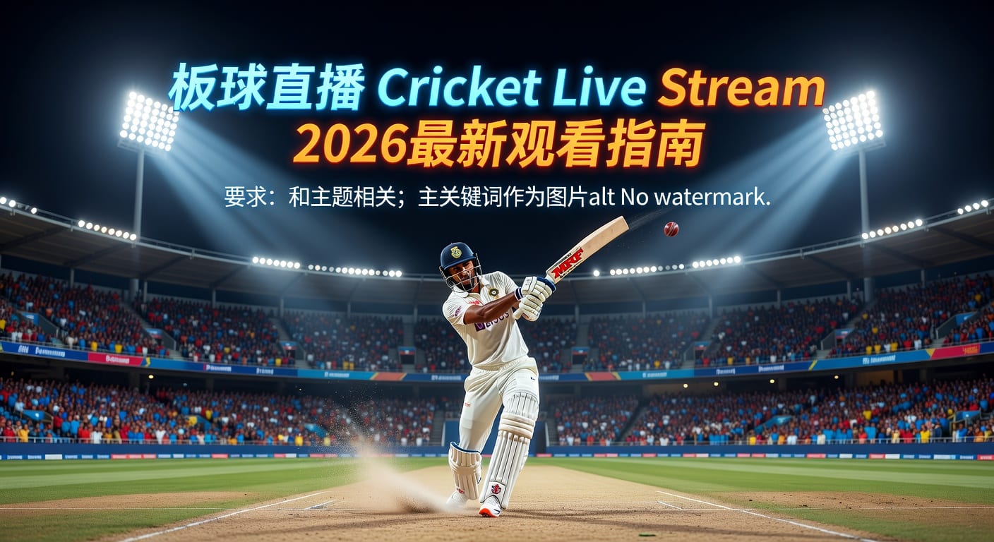 板球直播 Cricket Live Stream：观看入口与赛程指南