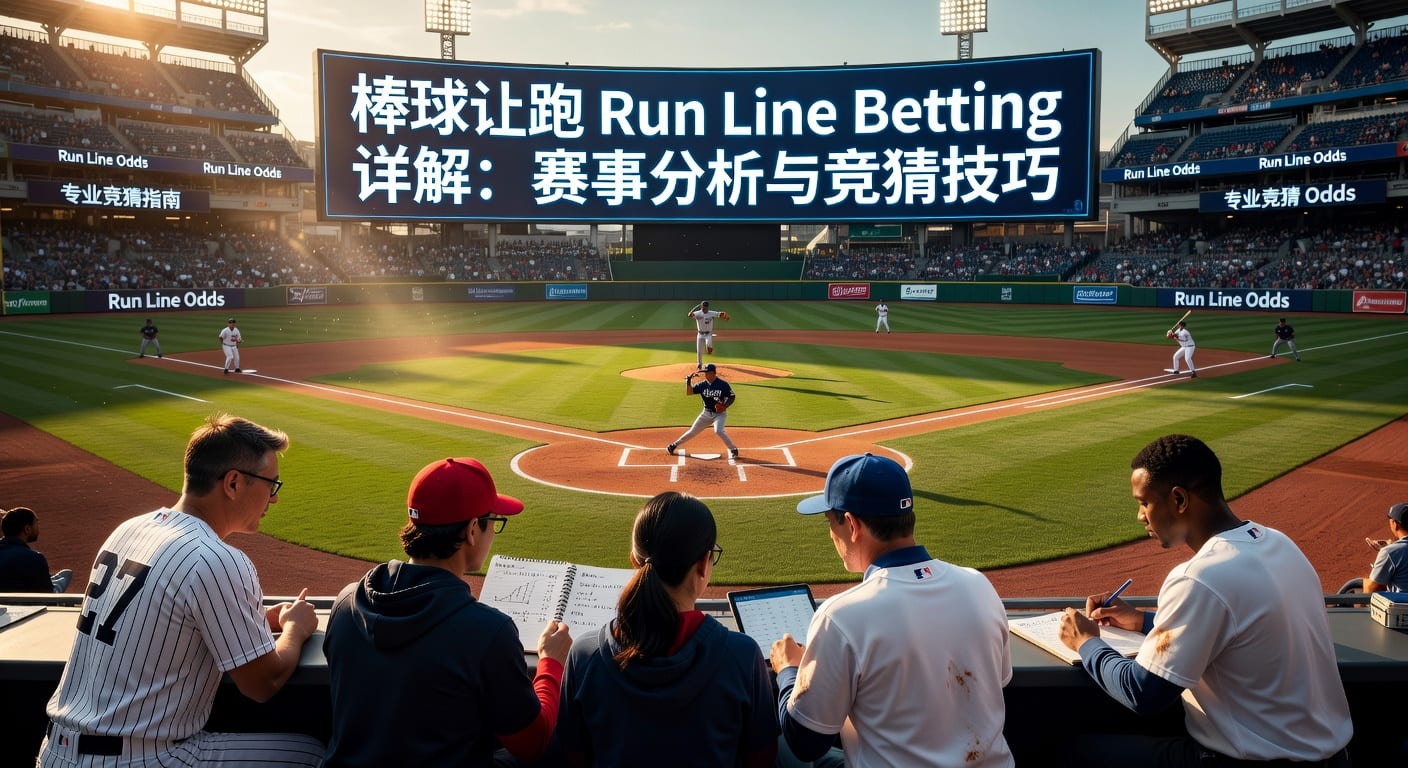 棒球让跑run line betting：让分投注技巧与判断